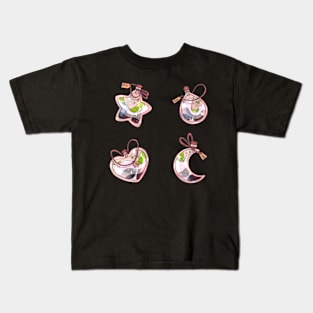 Aro potions sticker set Kids T-Shirt